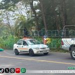 JORNALEROS EN MOTOCICLETAS FUERON ATROPELLADOS POR TRAILER EN ARROYO COLORADO